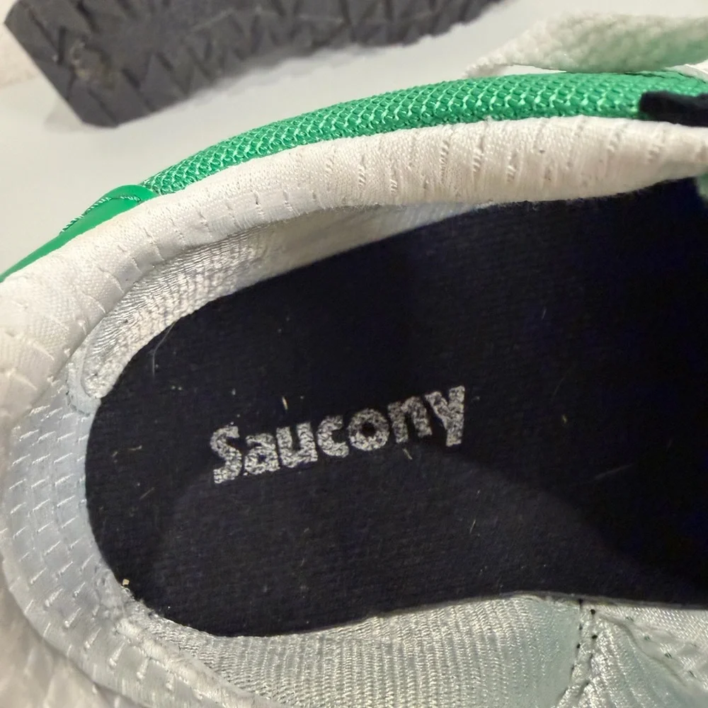 MENS SAUCONY Shoes‎ Size 5.5 Black And Green